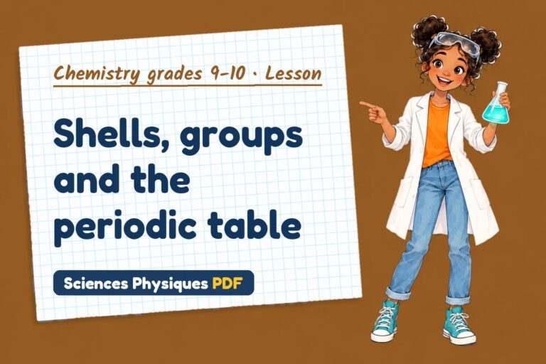 Electron arrangement notes and lesson for GCSE chemistry (free PDF download)