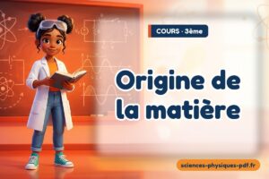 Origine de la matière