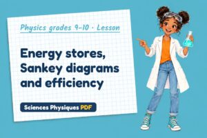 Energy stores, Sankey diagrams and efficiency