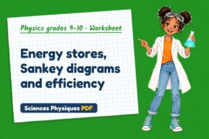 Energy stores, Sankey diagrams and efficiency