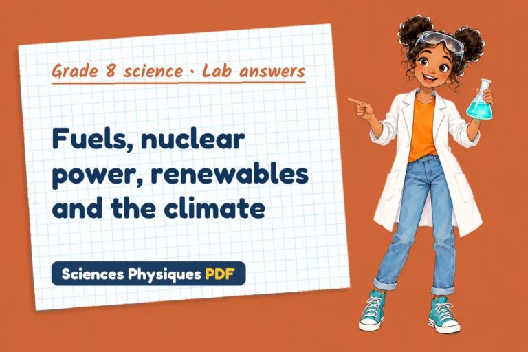 Energy resources lab answers for grade 8 science (free PDF download)