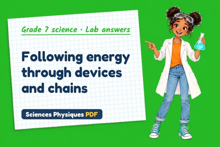 Energy transfers lab answers for grade 7 science (free PDF download)