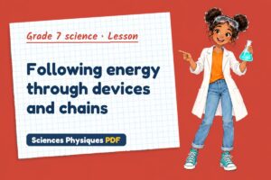 Following energy through devices and chains