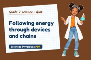 Following energy through devices and chains