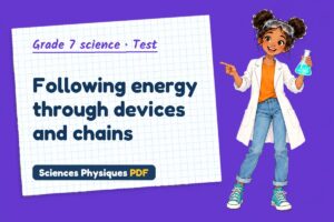 Following energy through devices and chains