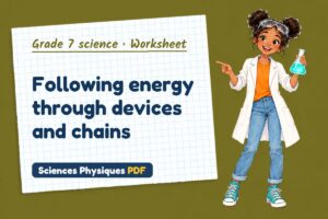 Following energy through devices and chains