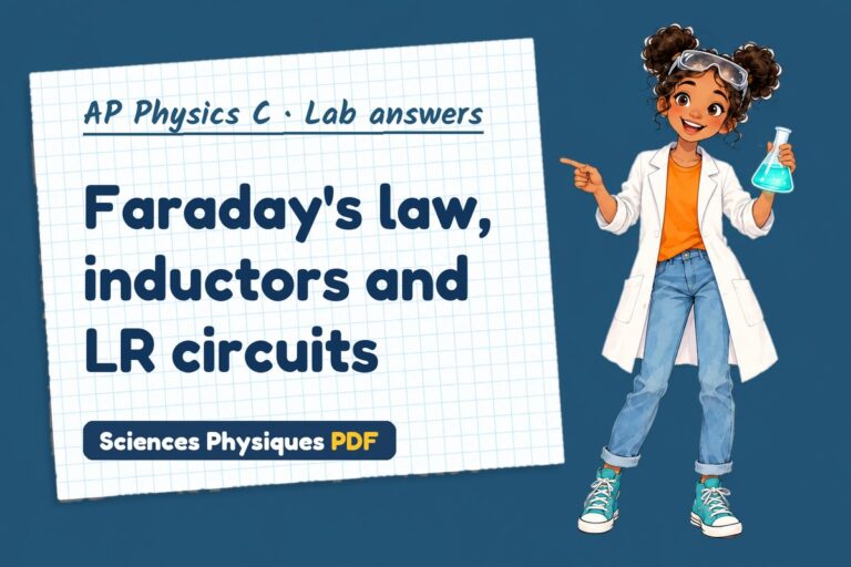 Faraday’s law lab answers for AP Physics C (free PDF download)