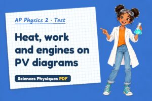 Heat, work and engines on PV diagrams