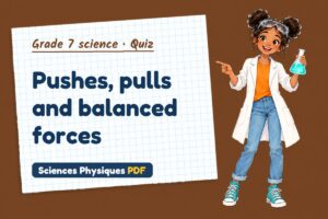 Pushes, pulls and balanced forces