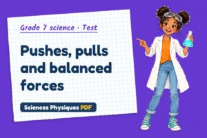 Pushes, pulls and balanced forces