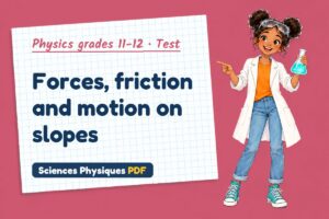 Forces, friction and motion on slopes