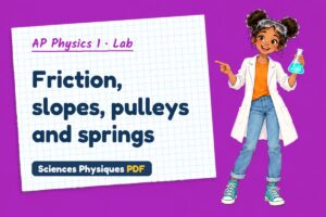 Friction, slopes, pulleys and springs