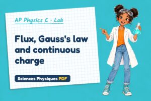 Flux, Gauss's law and continuous charge