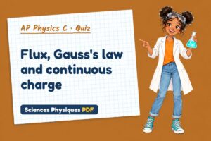 Flux, Gauss's law and continuous charge