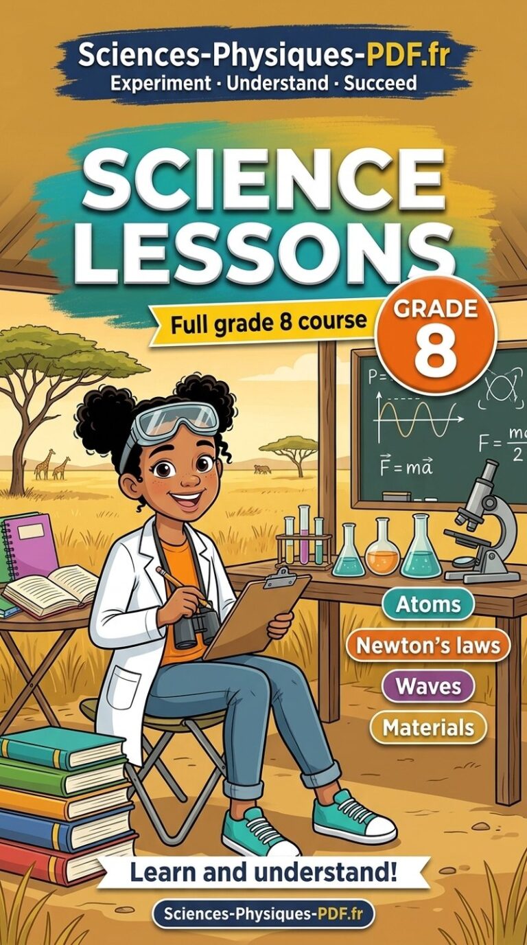 Grade 8 science lessons
