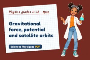 Gravitational force, potential and satellite orbits
