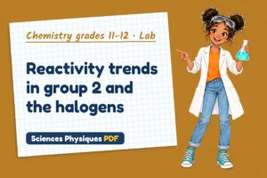 Reactivity trends in group 2 and the halogens