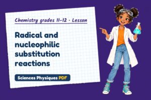 Radical and nucleophilic substitution reactions