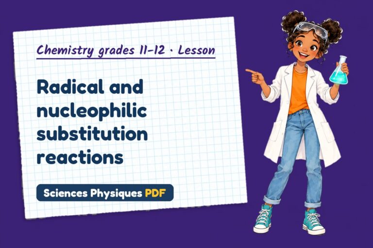 Halogenoalkanes notes and lesson for A Level chemistry (free PDF download)