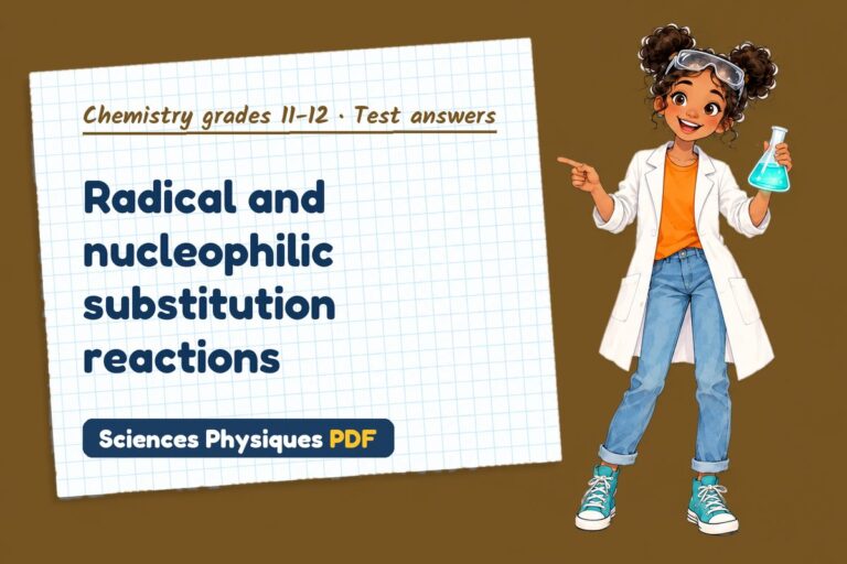 Halogenoalkanes test answers and mark scheme for A Level chemistry (free PDF download)