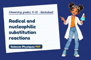 Radical and nucleophilic substitution reactions