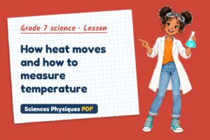 How heat moves and how to measure temperature