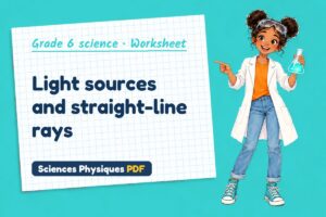 Light sources and straight-line rays