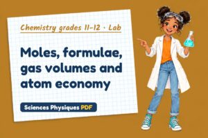 Moles, formulae, gas volumes and atom economy