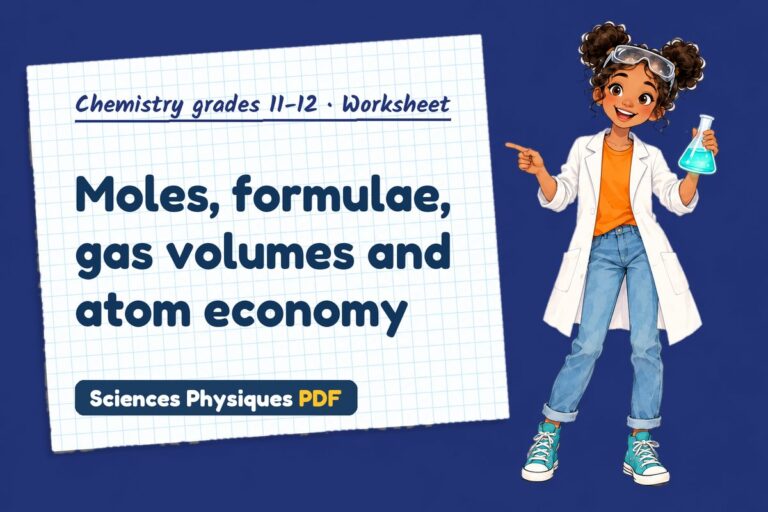 Ideal gas equation worksheet with answers for A Level chemistry (free PDF download)