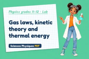Gas laws, kinetic theory and thermal energy