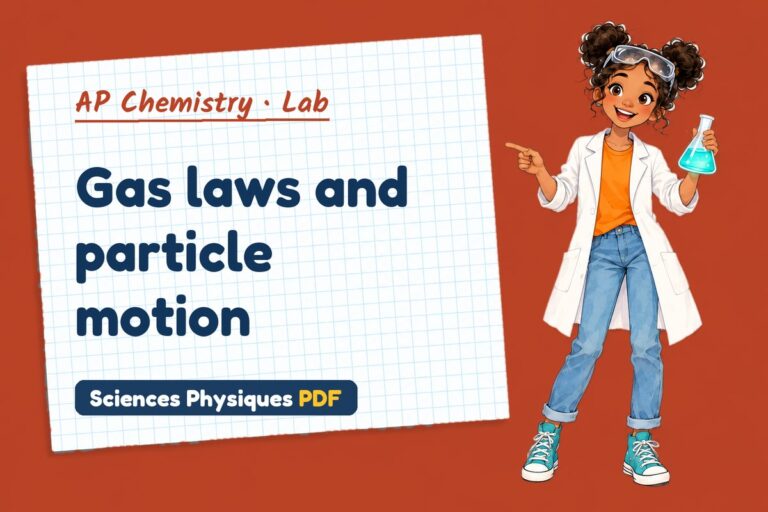 Ideal gas law lab for AP Chemistry: practical with sample results (free PDF download)