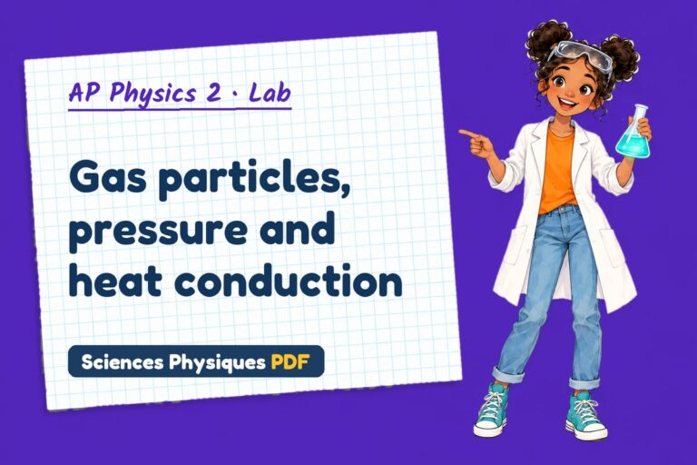 Ideal gas law lab for AP Physics 2: practical with sample results (free PDF download)
