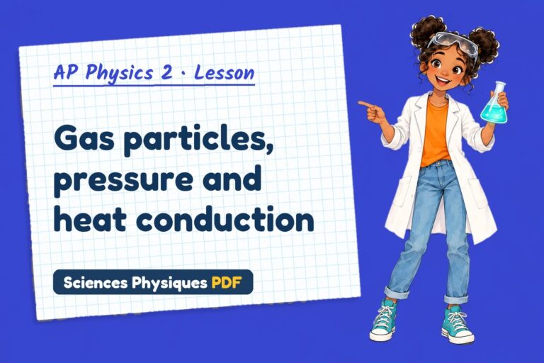 Ideal gas law notes and lesson for AP Physics 2 (free PDF download)