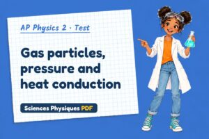 Gas particles, pressure and heat conduction
