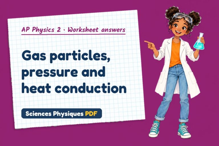 Ideal gas law worksheet answers for AP Physics 2 (free PDF download)