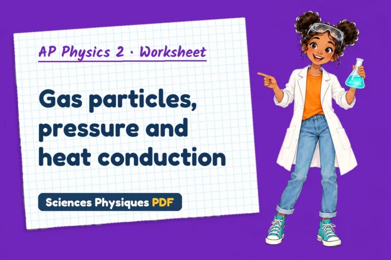 Ideal gas law worksheet with answers for AP Physics 2 (free PDF download)