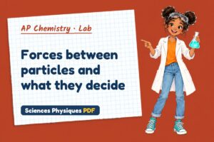 Forces between particles and what they decide