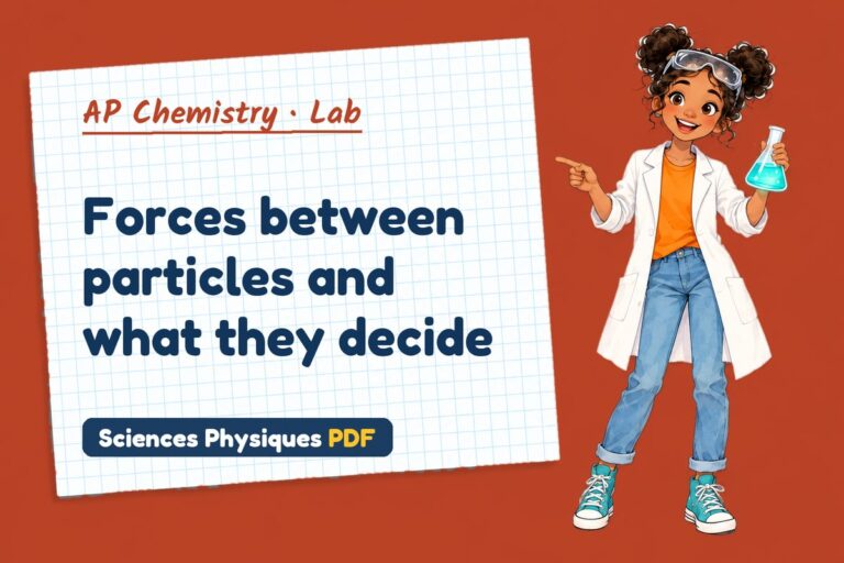 Intermolecular forces lab for AP Chemistry: practical with sample results (free PDF download)