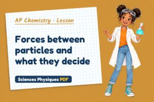 Forces between particles and what they decide