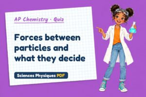 Forces between particles and what they decide