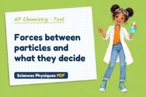 Forces between particles and what they decide