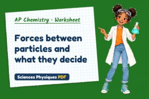 Forces between particles and what they decide