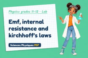 Emf, internal resistance and kirchhoff’s laws