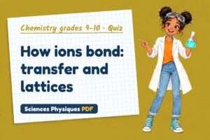 How ions bond: transfer and lattices