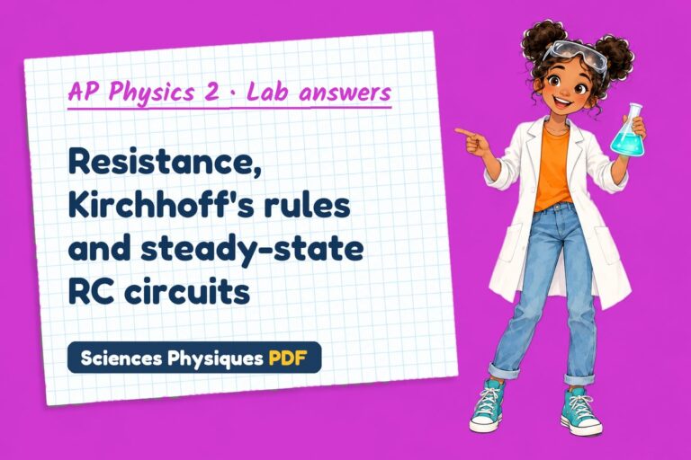 Kirchhoff’s rules lab answers for AP Physics 2 (free PDF download)