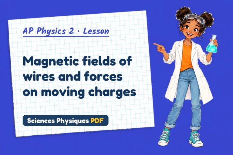 Magnetic force notes and lesson for AP Physics 2 (free PDF download)