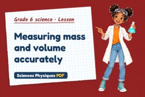 Measuring mass and volume accurately