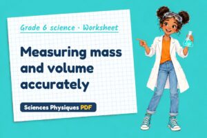 Measuring mass and volume accurately
