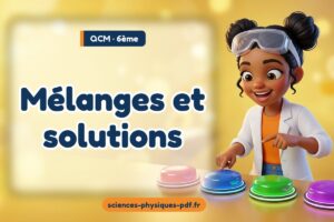Mélanges et solutions