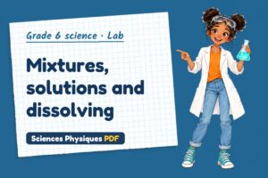 Mixtures, solutions and dissolving